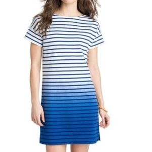 Vineyard Vines Dip Dye Stripe T shirt dress
